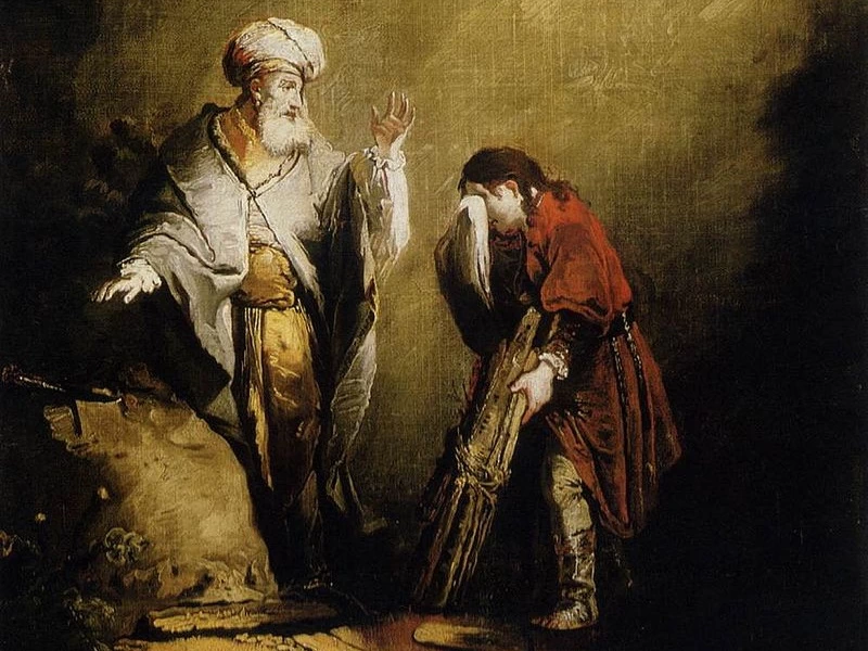 1712-Christian Wilhelm Ernst Dietrich - Sacrificio di Isacco - Museo di Belle Arti, Budapest